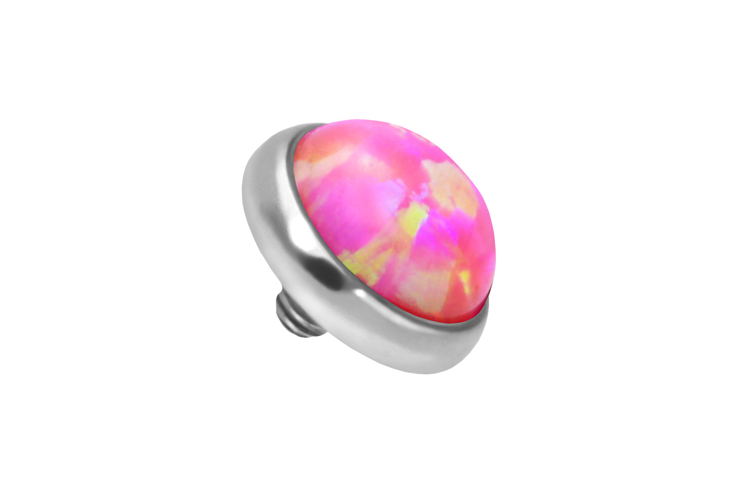 Titan Dermal Anchor Aufsatz DISC + SYNTHETISCHER OPAL ++SALE++ von Piercingline